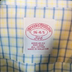 Brooks Brothers Men’s Dress Shirt 346 Sz 16